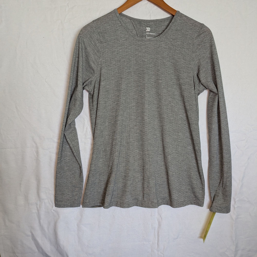 All in Motion Charcoal Long Sleeve Women's Shirt